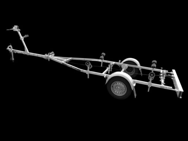 Amigoliner V750 kantel boottrailer