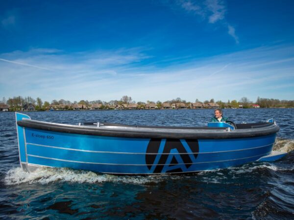 AluShip E-Sloep 650 aluminium boot
